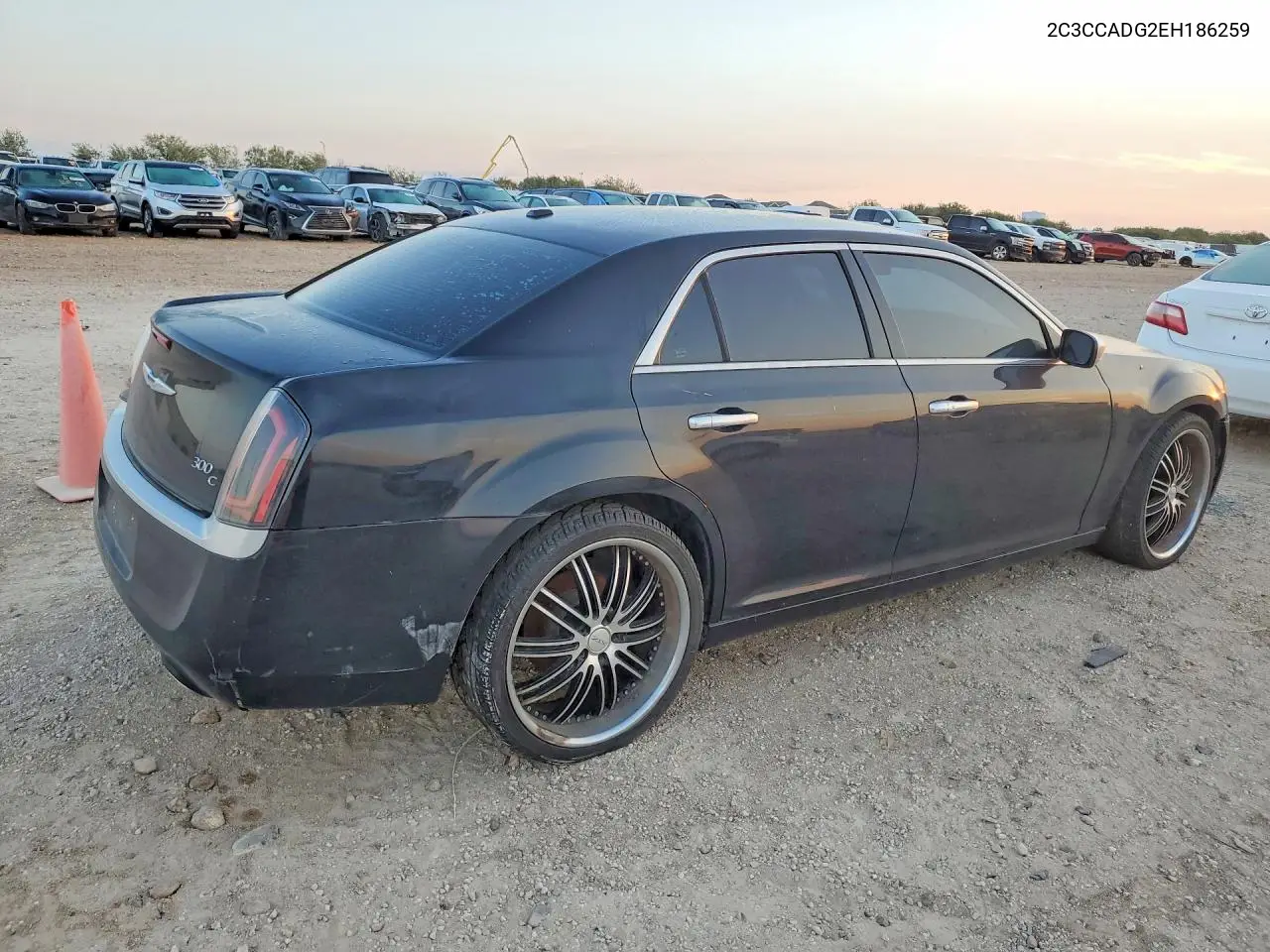 2014 CHRYSLER 300C VIN 2C3CCADG2EH186259 — фото 3