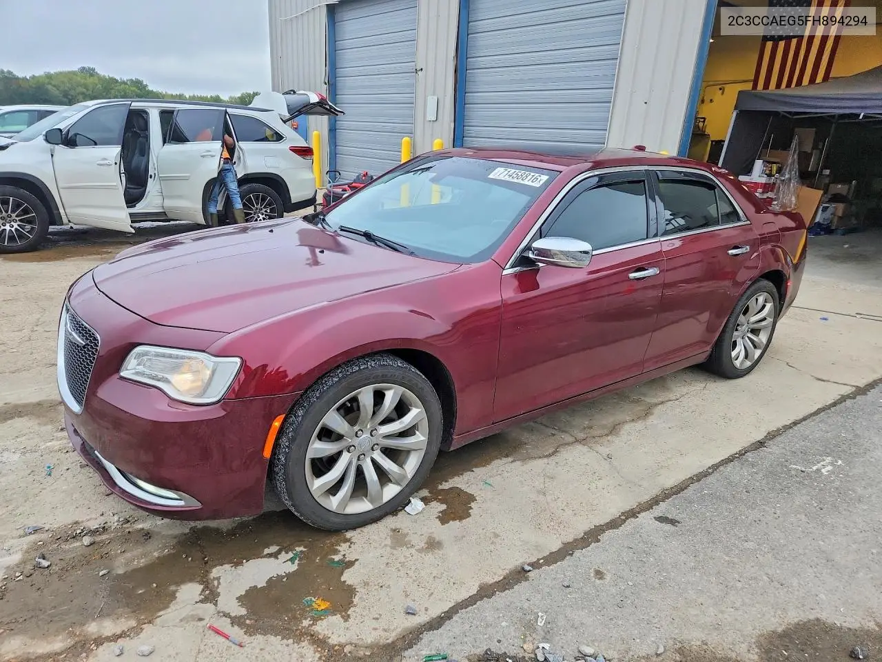 CHRYSLER 300C 2015, VIN 2C3CCAEG5FH894294