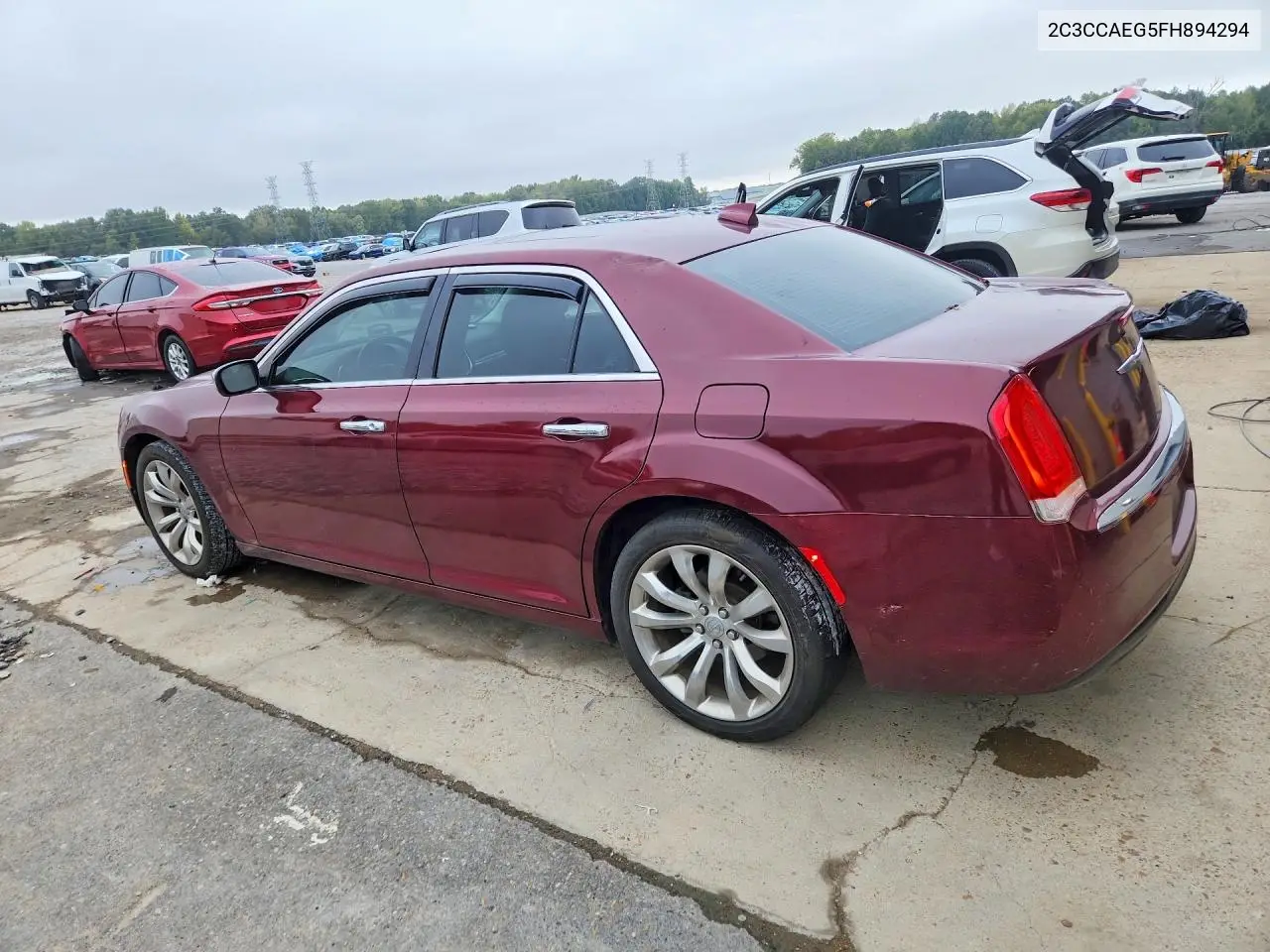 2015 CHRYSLER 300C VIN 2C3CCAEG5FH894294 — фото 2