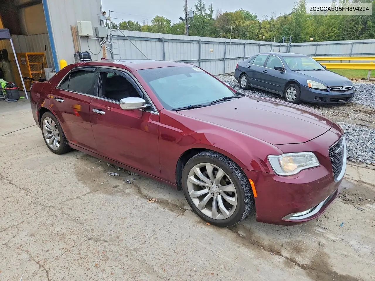 2015 CHRYSLER 300C VIN 2C3CCAEG5FH894294 — фото 4
