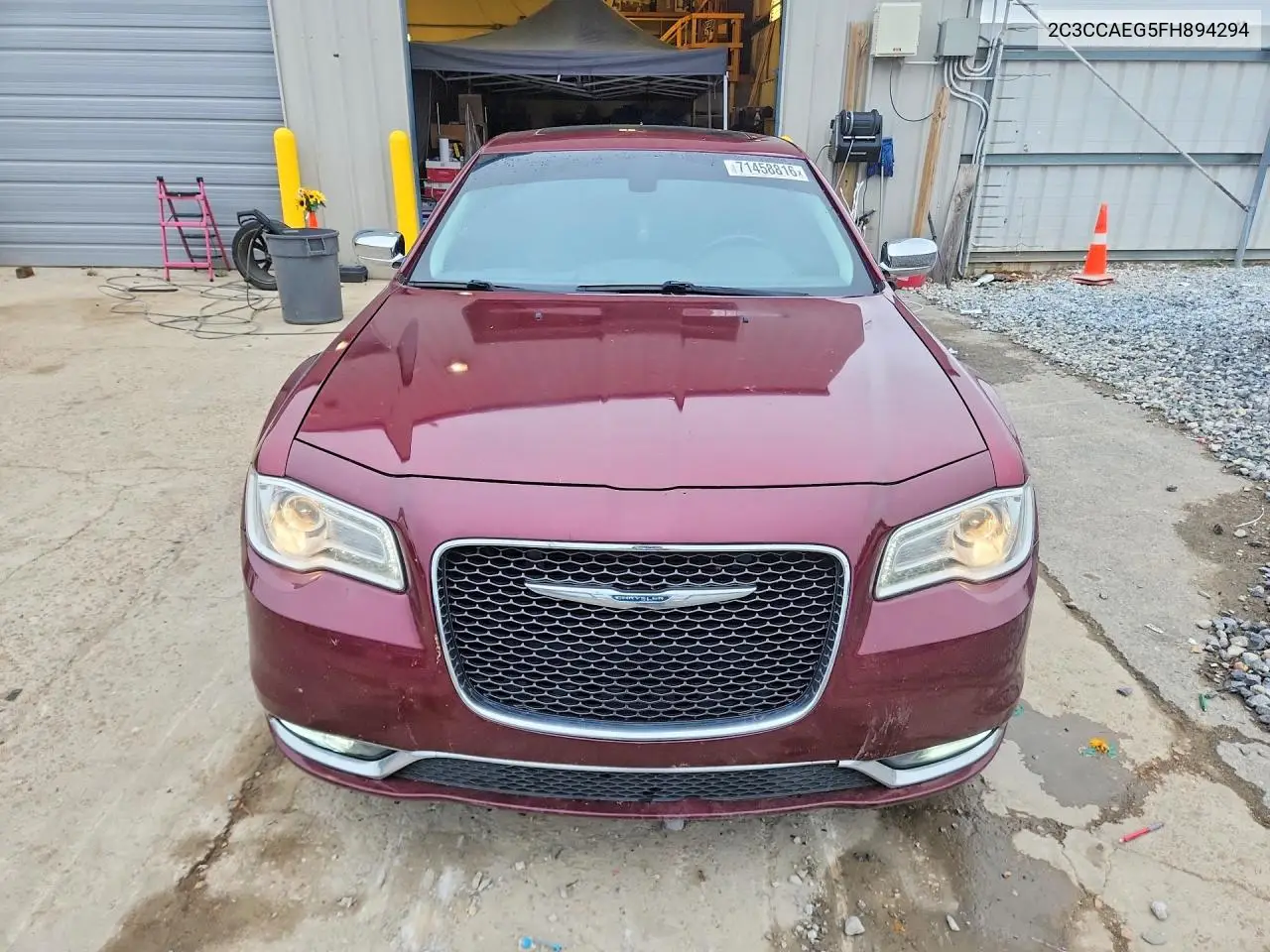 2015 CHRYSLER 300C VIN 2C3CCAEG5FH894294 — фото 5