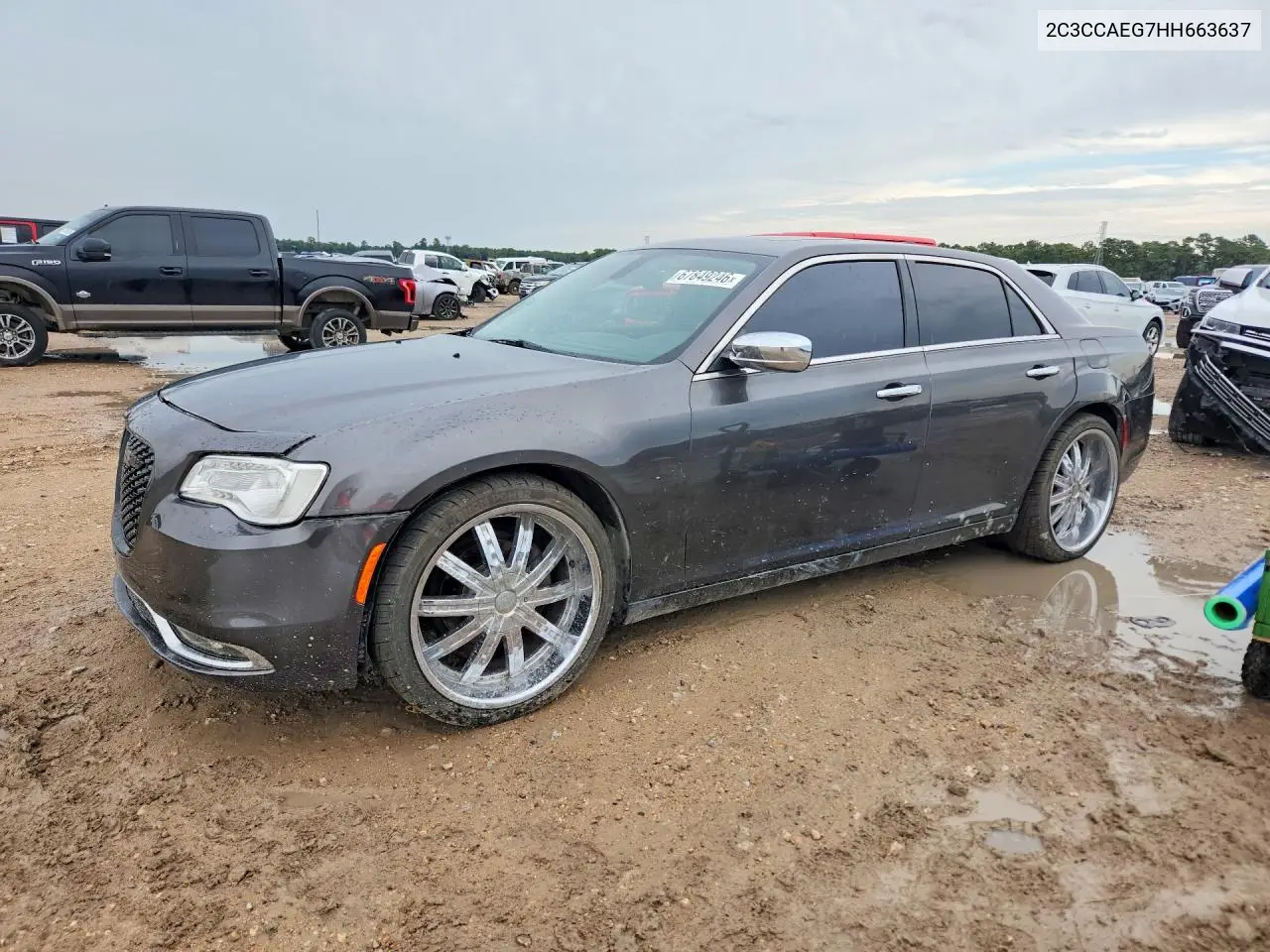 CHRYSLER 300C 2017, VIN 99999999999999992