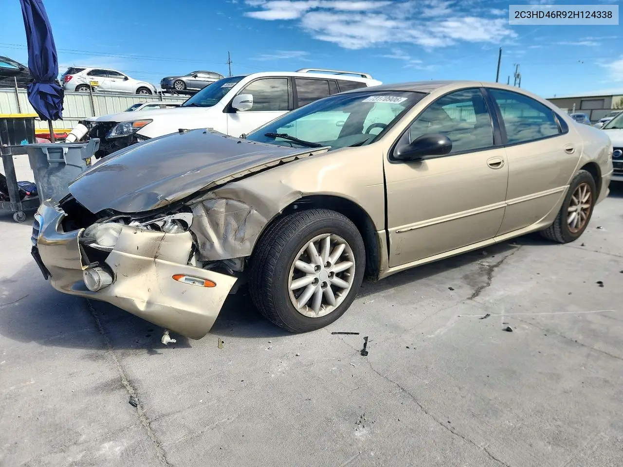 CHRYSLER CONCORDE 2002, VIN 2C3HD46R92H124338