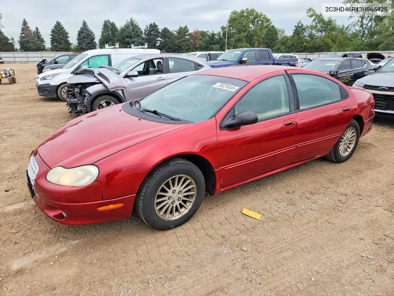 CHRYSLER CONCORDE 2003, VIN 2C3HD46R43H565425