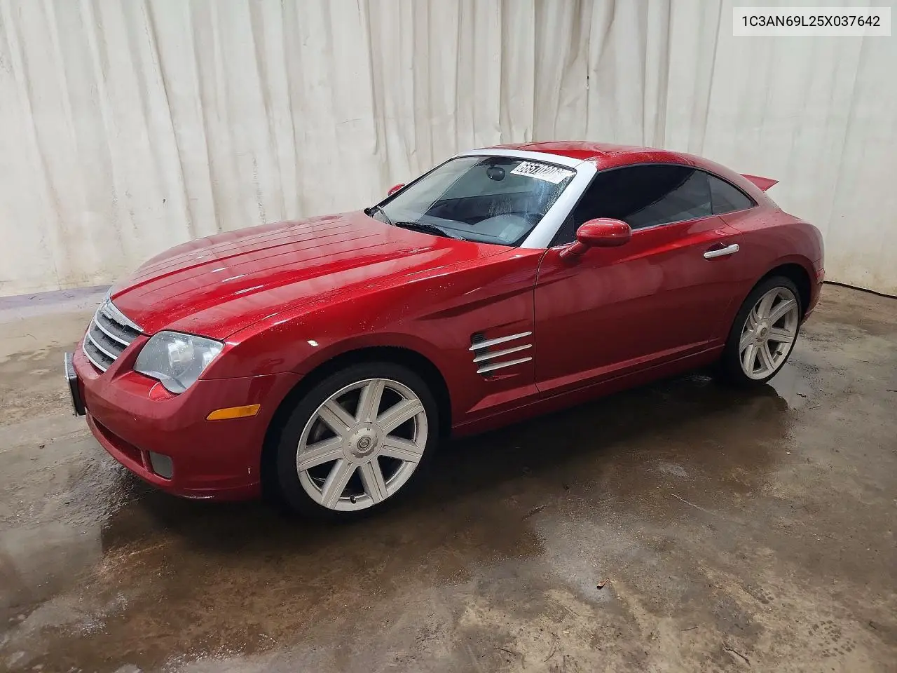 CHRYSLER CROSSFIRE 2005, VIN 1C3AN69L25X037642
