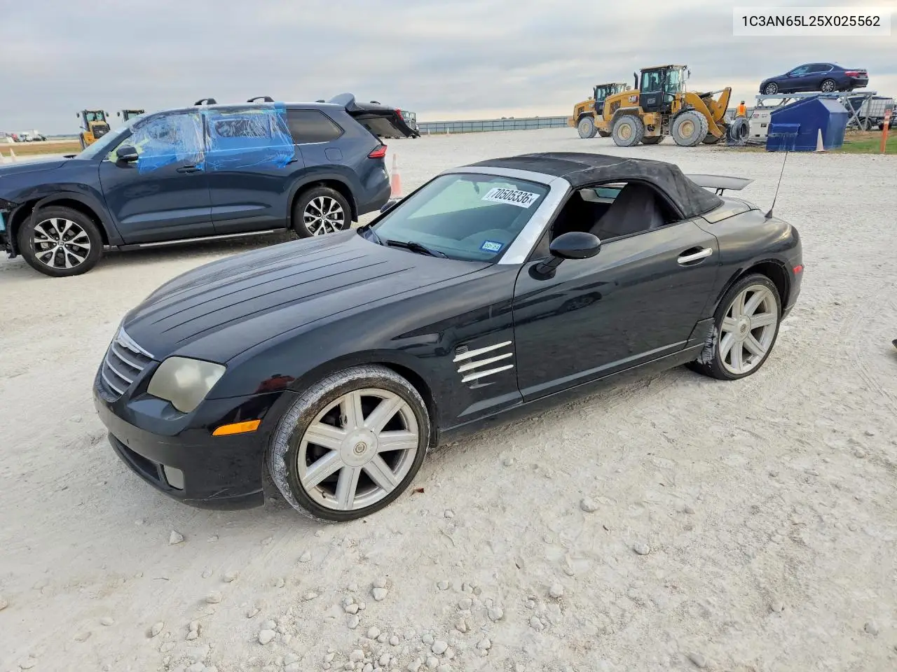 CHRYSLER CROSSFIRE 2005, VIN 1C3AN65L25X025562