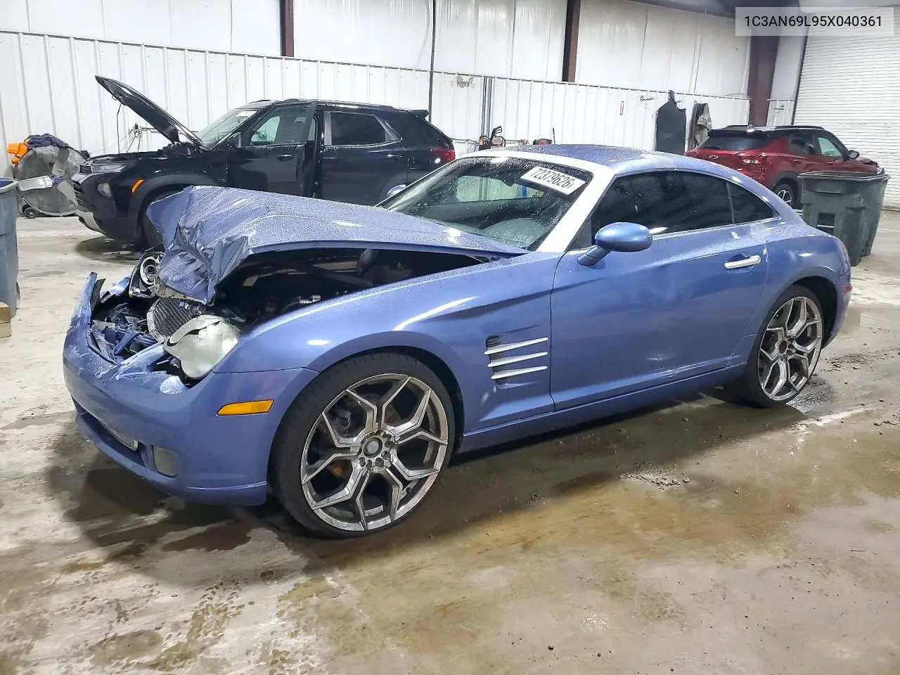 CHRYSLER CROSSFIRE 2005, VIN 1C3AN69L95X040361