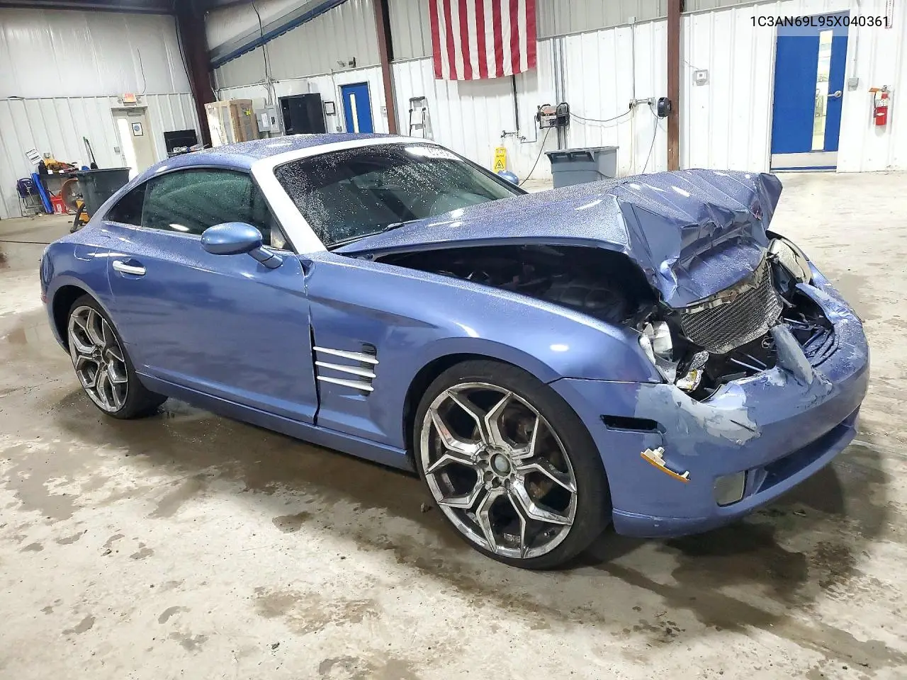 2005 CHRYSLER CROSSFIRE VIN 1C3AN69L95X040361 — фото 4