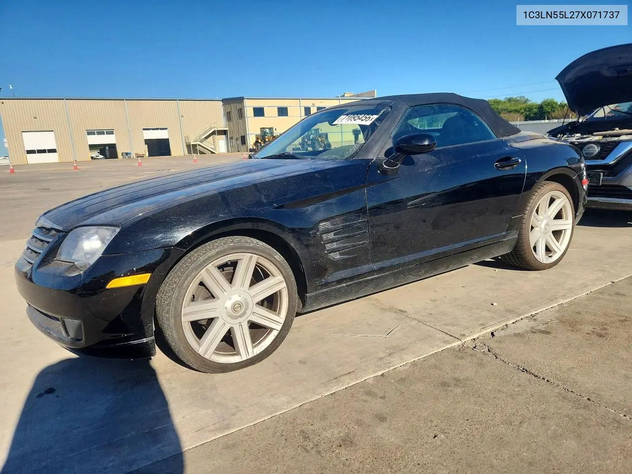 CHRYSLER CROSSFIRE 2007, VIN 1C3LN55L27X071737