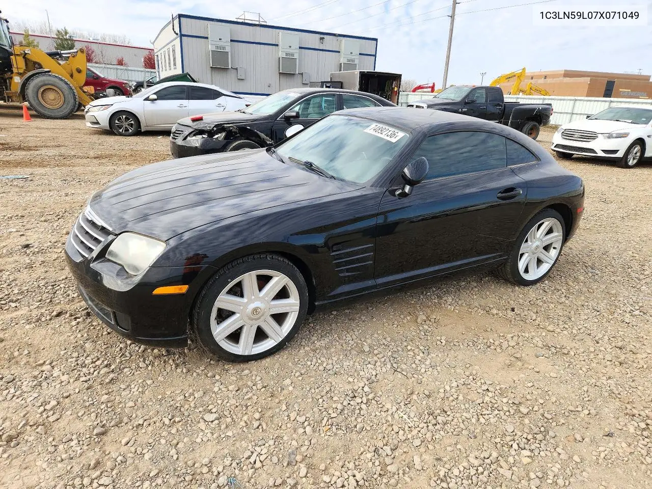 CHRYSLER CROSSFIRE 2007, VIN 1C3LN59L07X071049