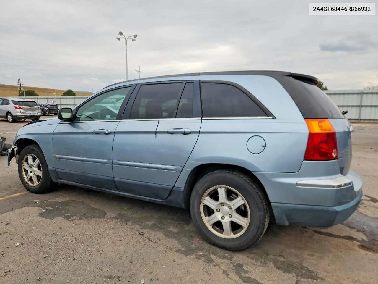 2006 CHRYSLER PACIFICA VIN 2A4GF68446R866932 — фото 2