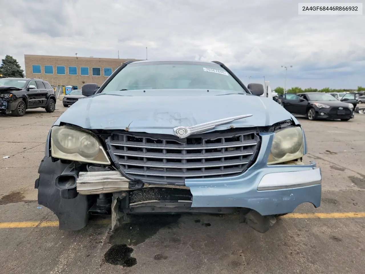 2006 CHRYSLER PACIFICA VIN 2A4GF68446R866932 — фото 5