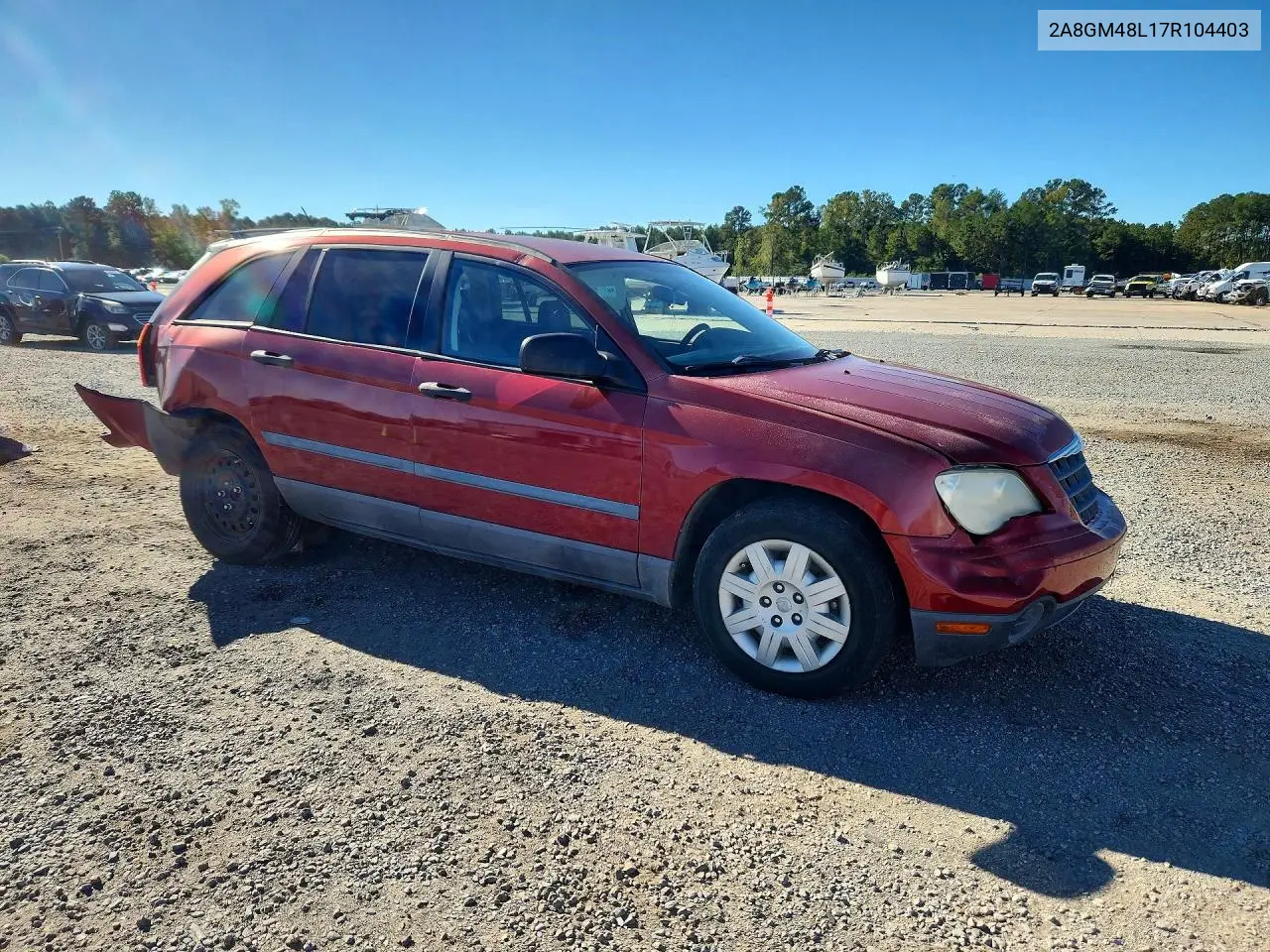 2007 CHRYSLER PACIFICA VIN 2A8GM48L17R104403 — фото 4