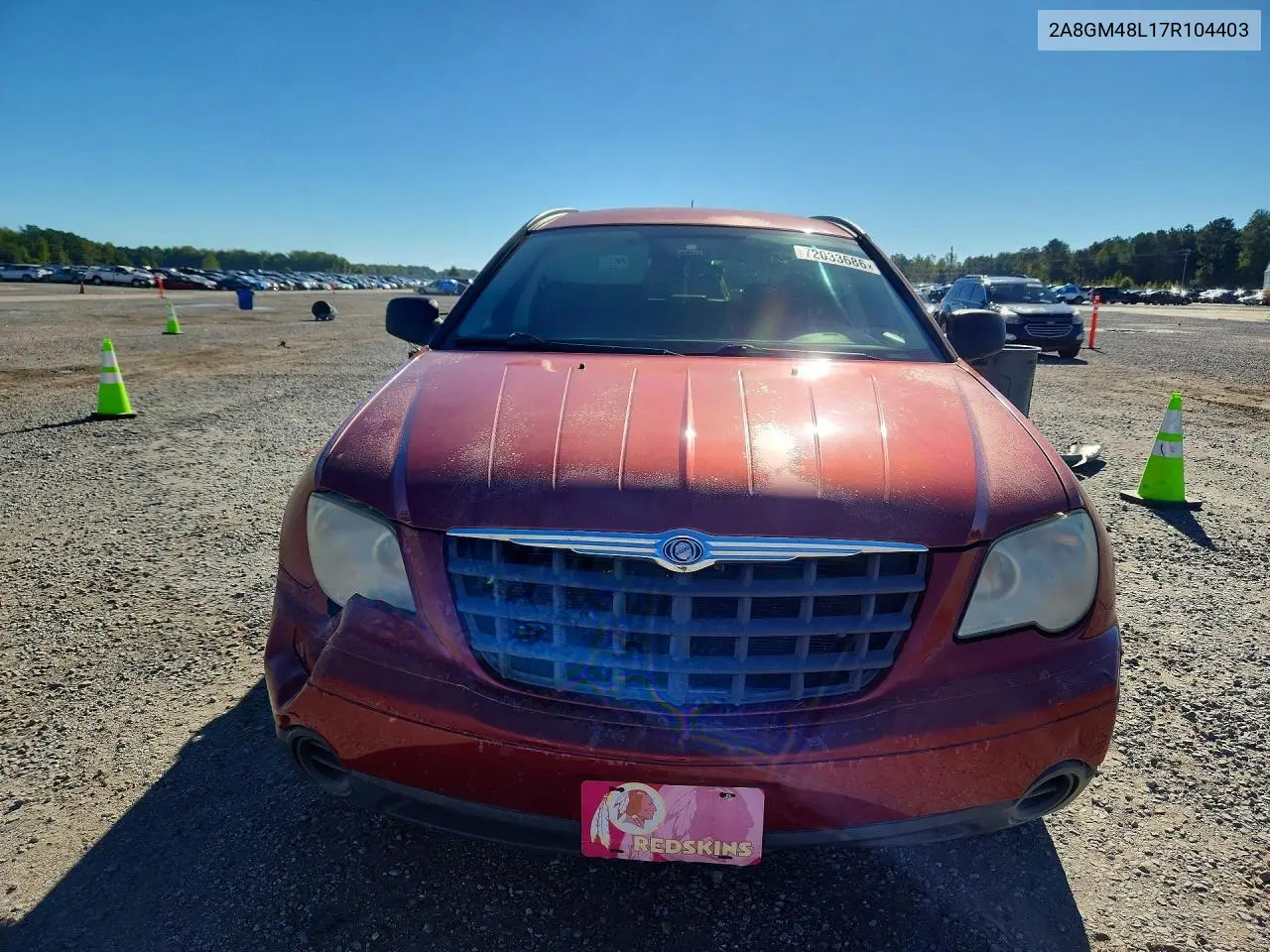 2007 CHRYSLER PACIFICA VIN 2A8GM48L17R104403 — фото 5