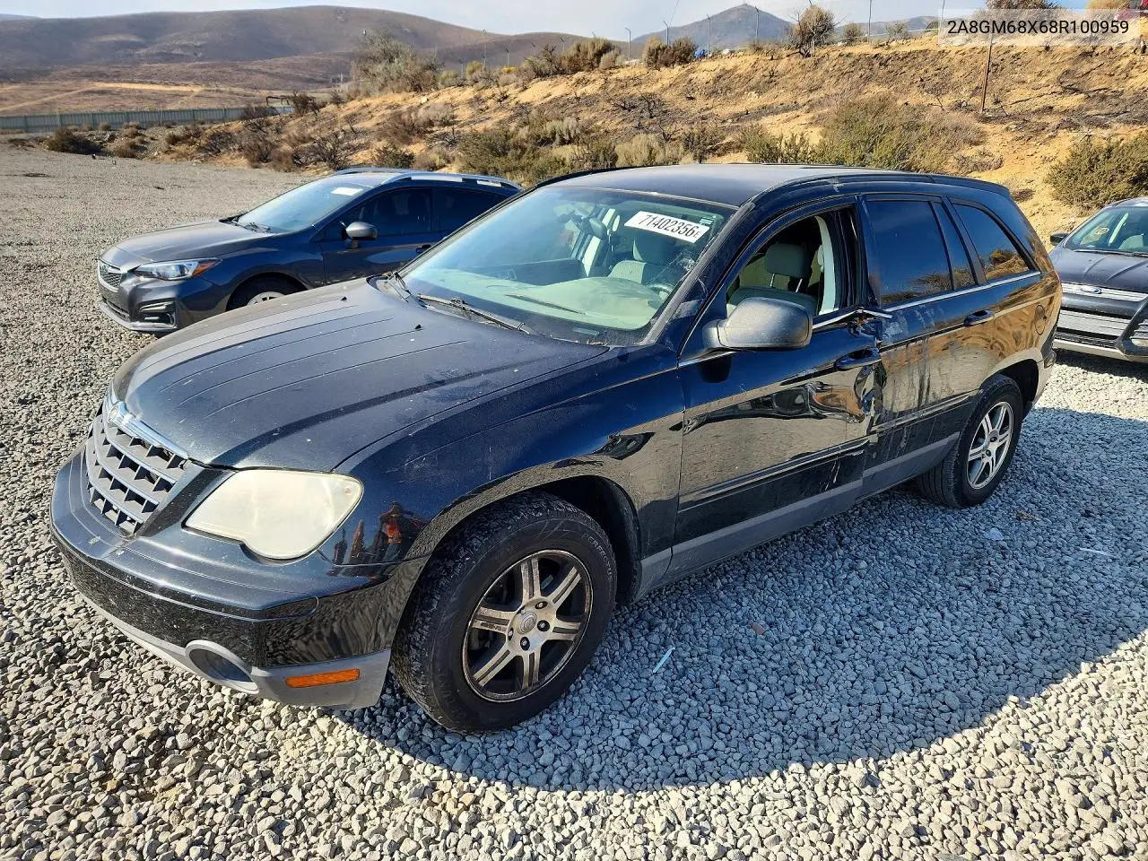 CHRYSLER PACIFICA 2008, VIN 2A8GM68X68R100959