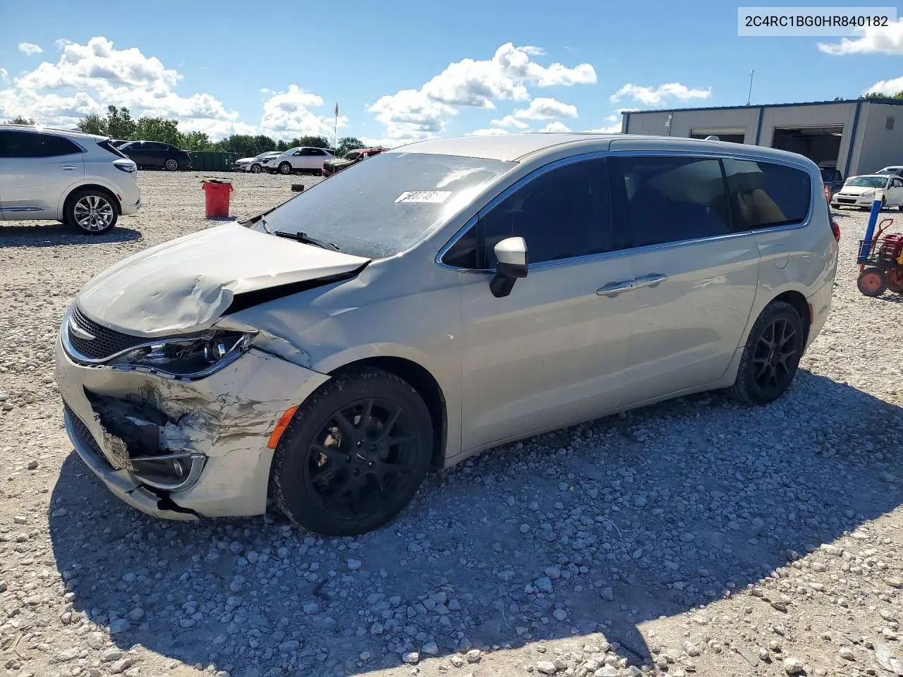 CHRYSLER PACIFICA 2017, VIN 2C4RC1BG0HR840182