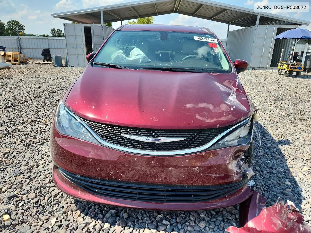 2017 CHRYSLER PACIFICA VIN 2C4RC1DG5HR508672 — фото 5