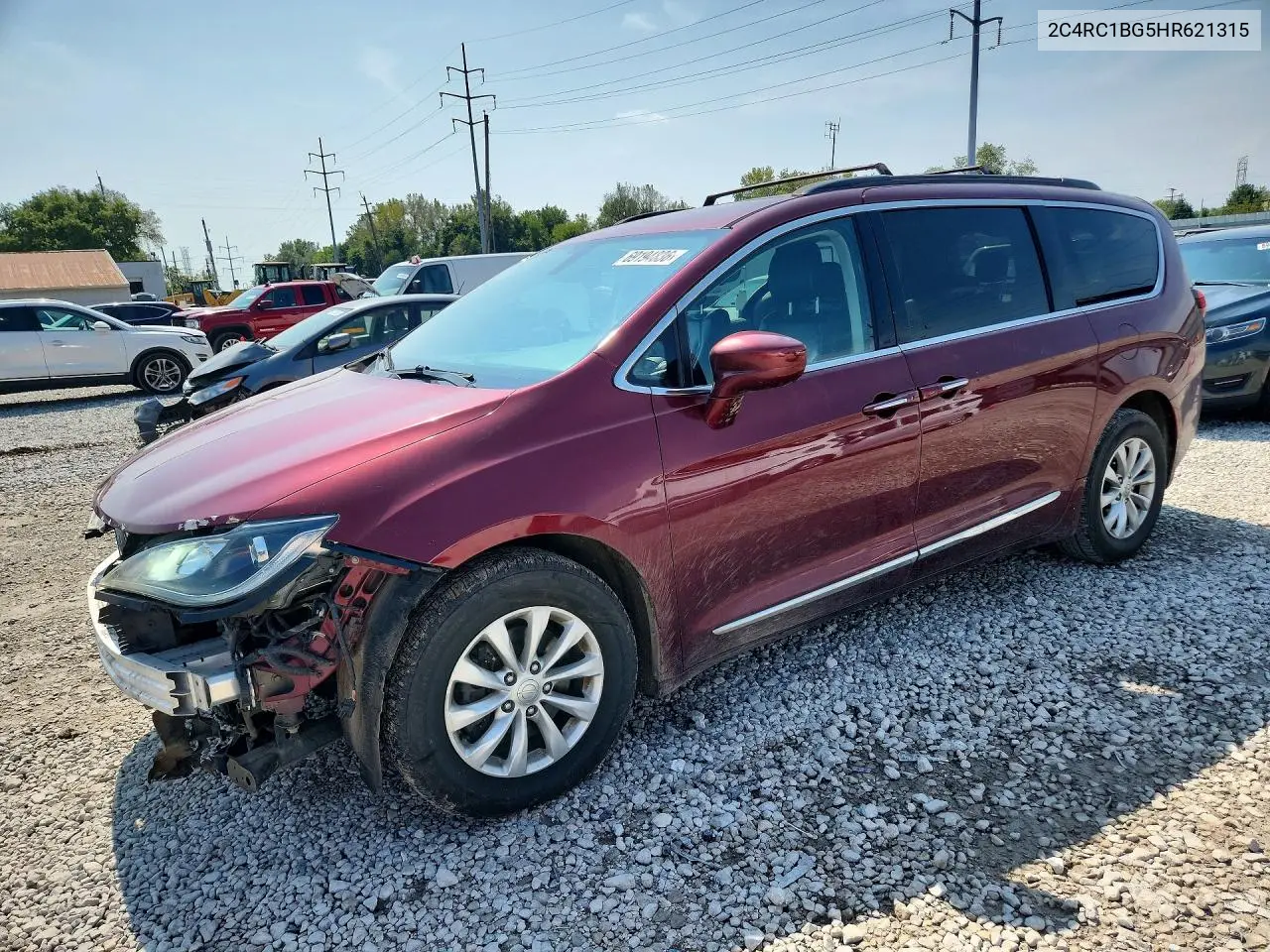 CHRYSLER PACIFICA 2017, VIN 2C4RC1BG5HR621315
