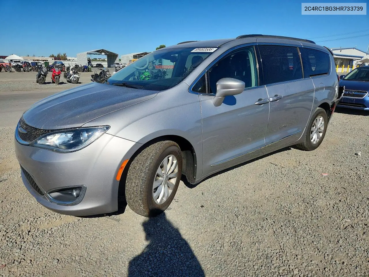 CHRYSLER PACIFICA 2017, VIN 2C4RC1BG3HR733739