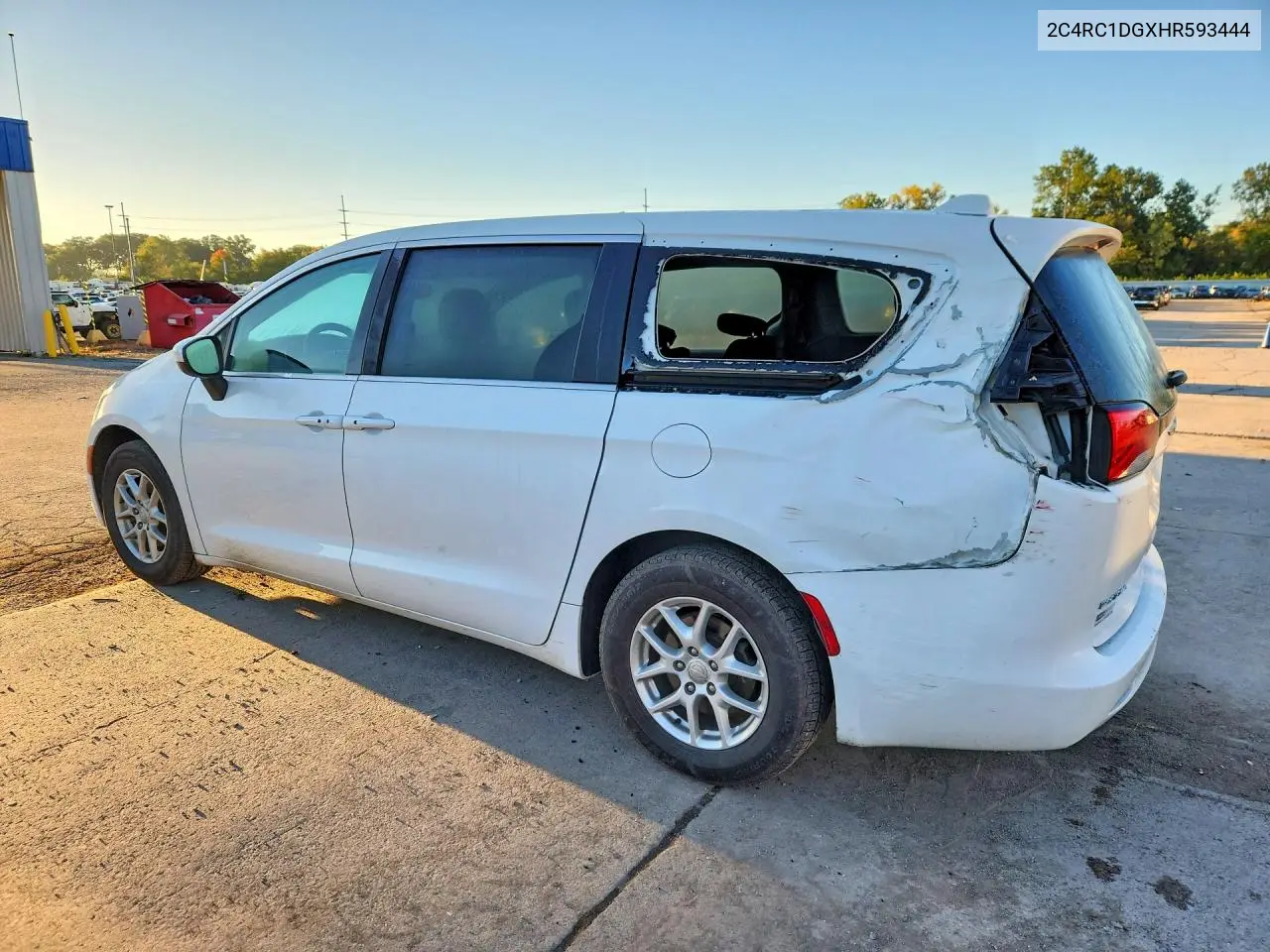 2017 CHRYSLER PACIFICA VIN 2C4RC1DGXHR593444 — фото 2