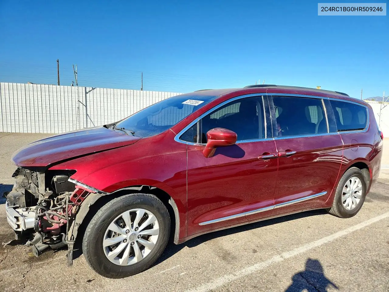 CHRYSLER PACIFICA 2017, VIN 2C4RC1BG0HR509246
