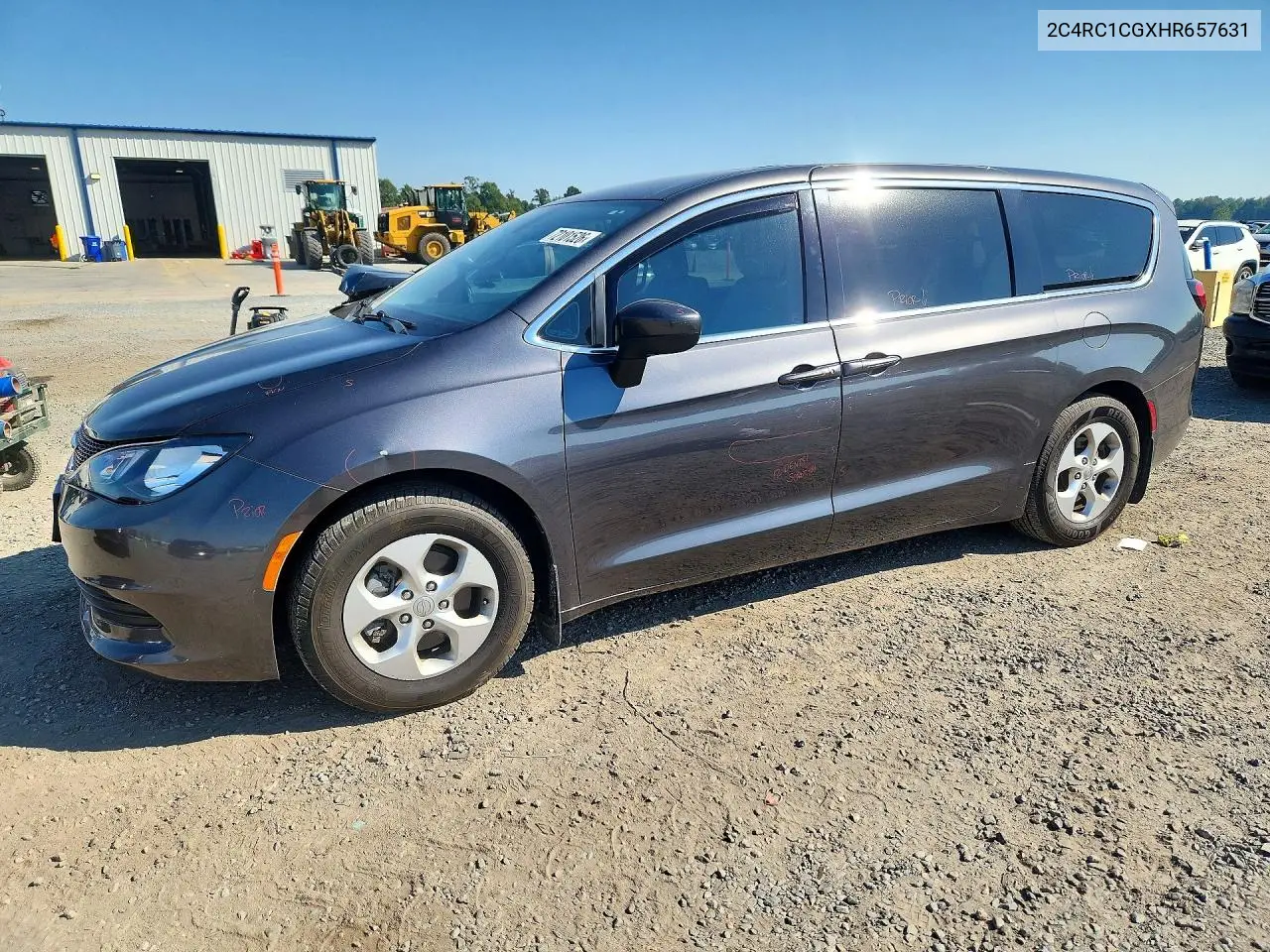 CHRYSLER PACIFICA 2017, VIN 2C4RC1CGXHR657631