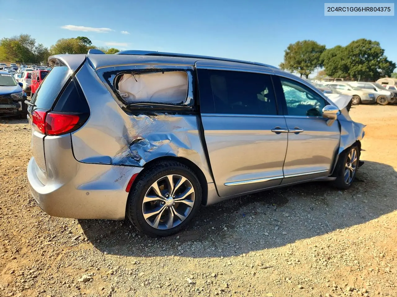 2017 CHRYSLER PACIFICA VIN 2C4RC1GG6HR804375 — фото 3