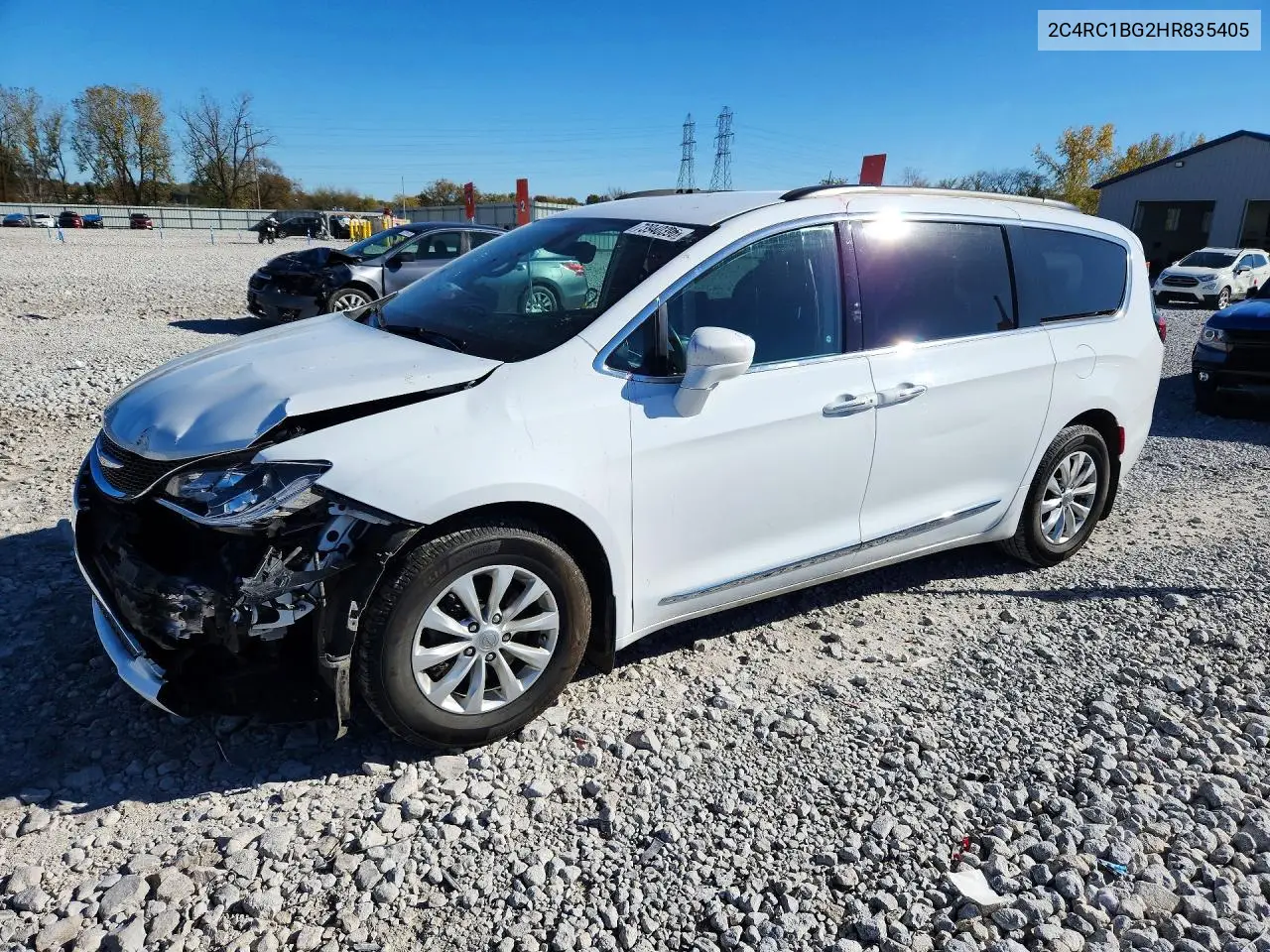 CHRYSLER PACIFICA 2017, VIN 2C4RC1BG2HR835405