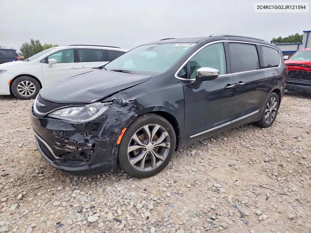 CHRYSLER PACIFICA 2018, VIN 2C4RC1GG2JR121594