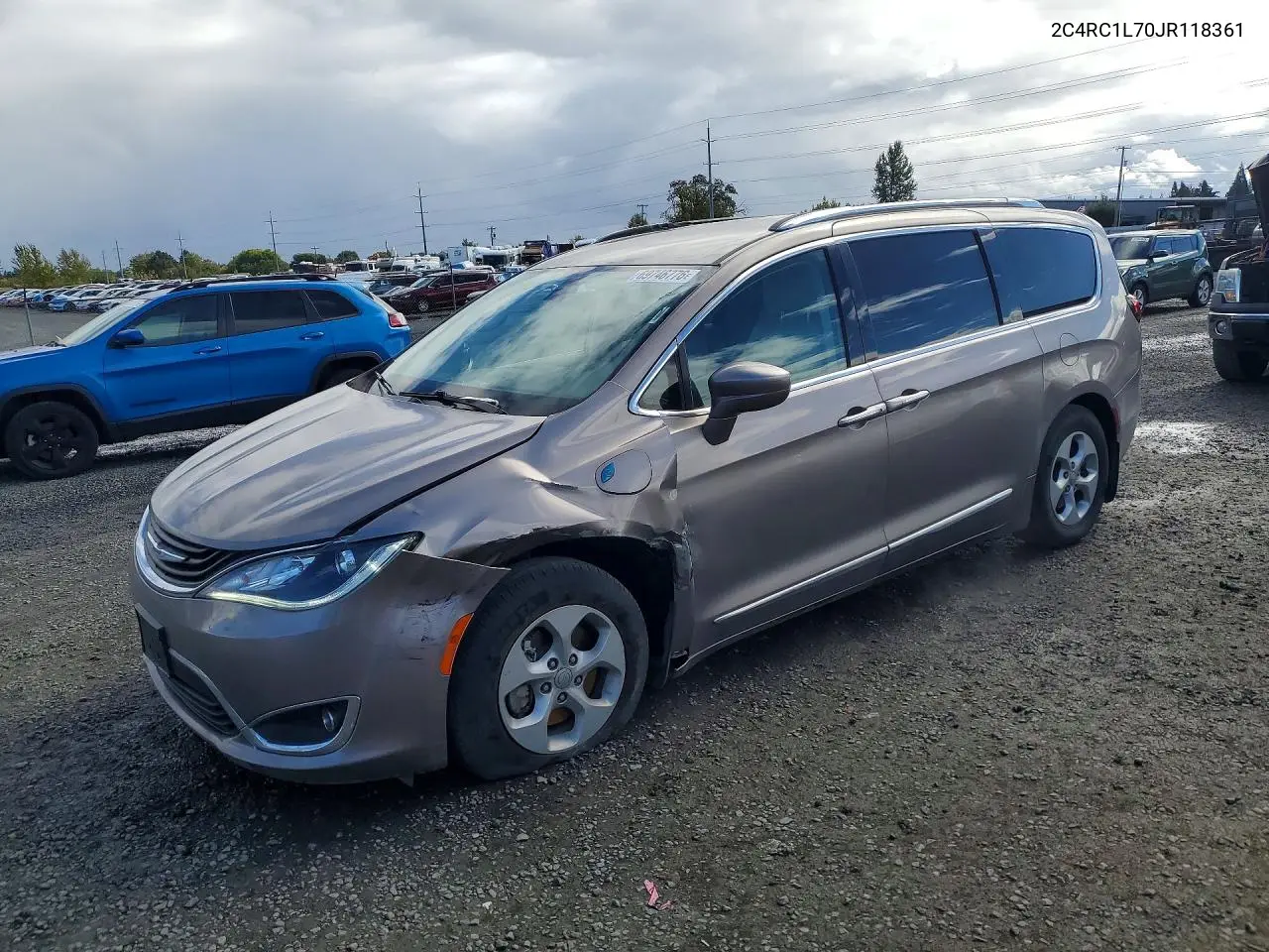 CHRYSLER PACIFICA 2018, VIN 2C4RC1L70JR118361