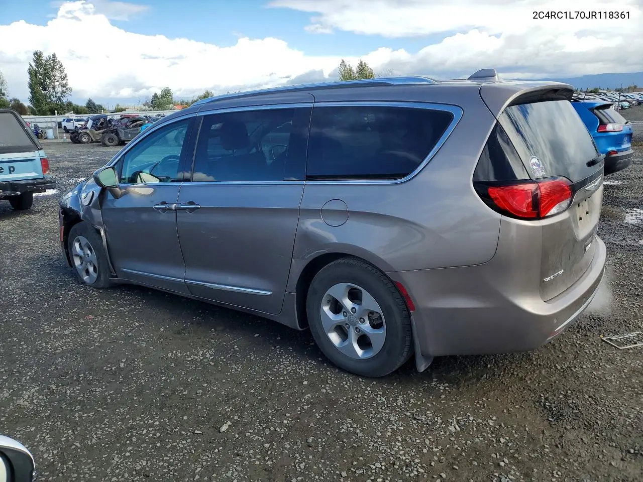 2018 CHRYSLER PACIFICA VIN 2C4RC1L70JR118361 — фото 2