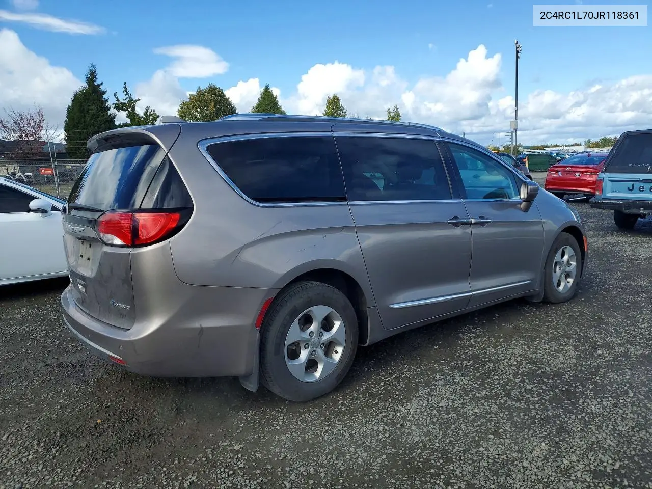 2018 CHRYSLER PACIFICA VIN 2C4RC1L70JR118361 — фото 3