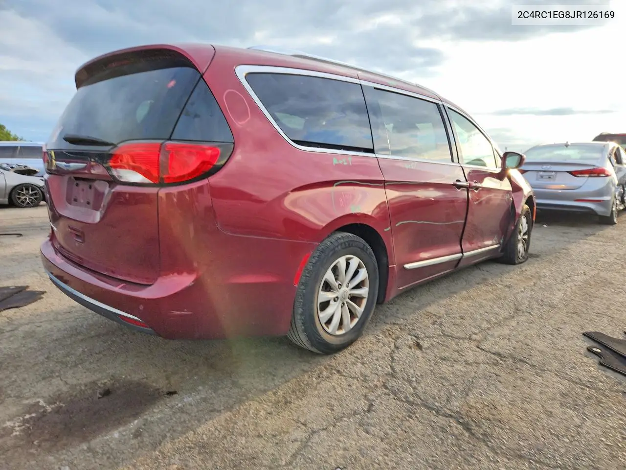 2018 CHRYSLER PACIFICA VIN 2C4RC1EG8JR126169 — фото 3