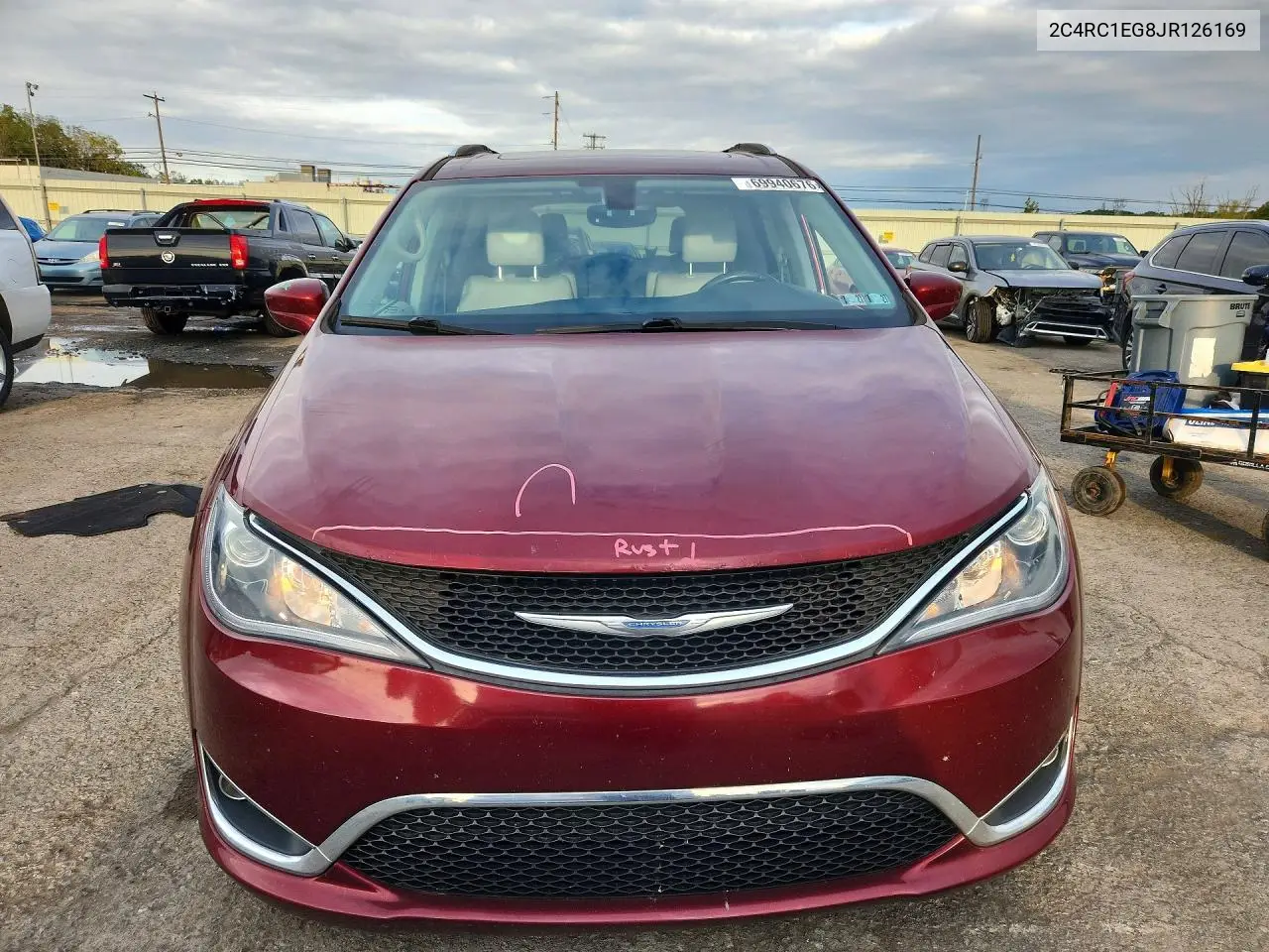 2018 CHRYSLER PACIFICA VIN 2C4RC1EG8JR126169 — фото 5