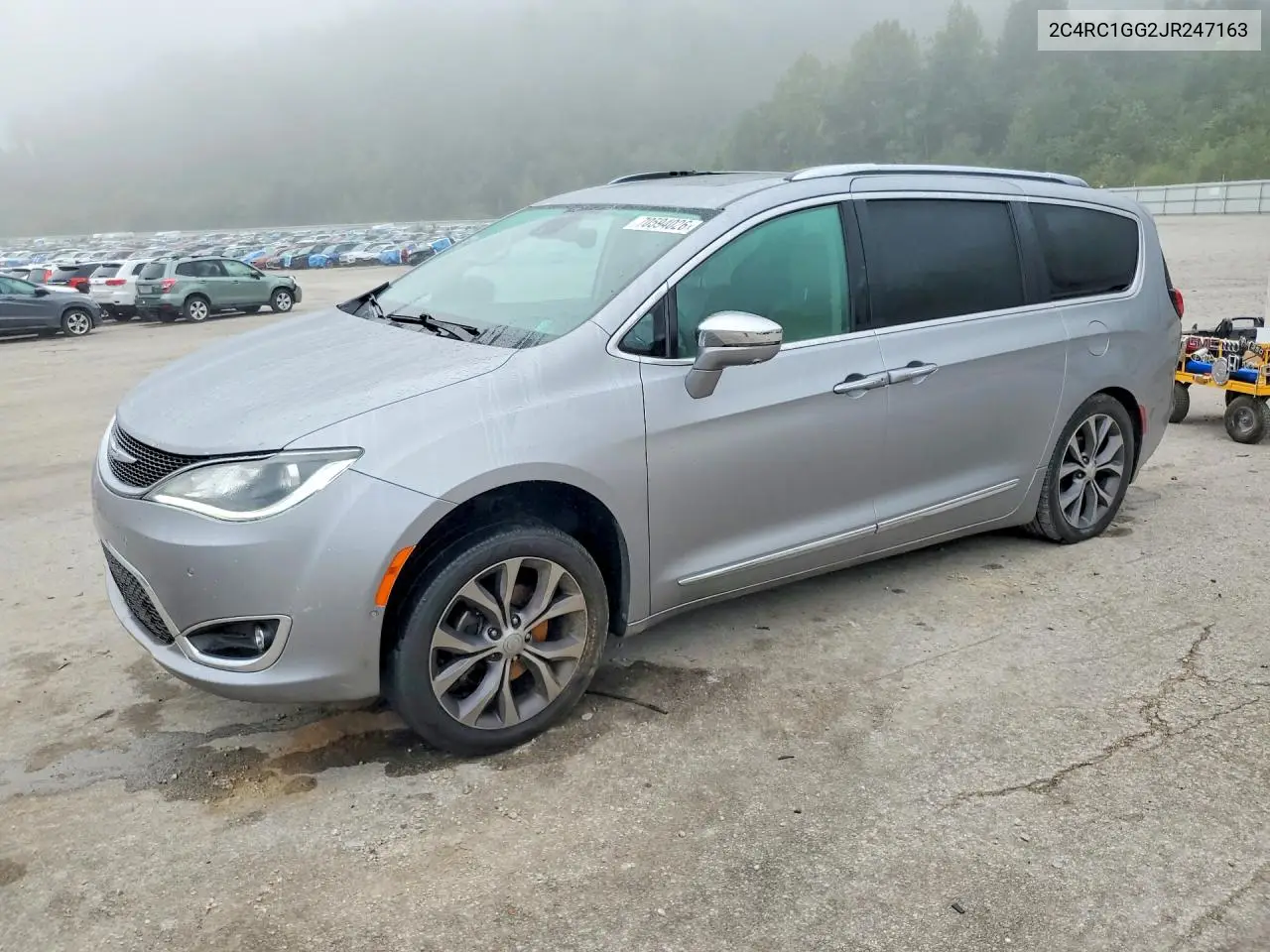 CHRYSLER PACIFICA 2018, VIN 2C4RC1GG2JR247163