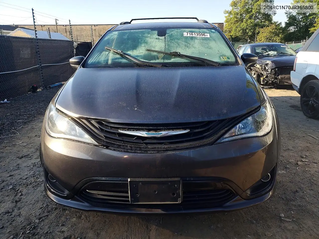 2018 CHRYSLER PACIFICA VIN 2C4RC1N70JR365800 — фото 5