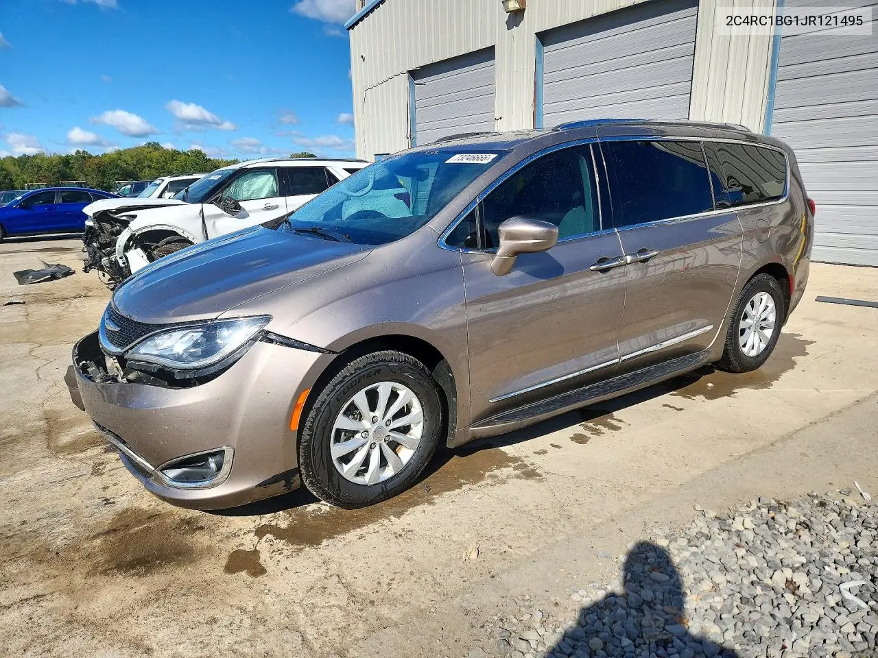 CHRYSLER PACIFICA 2018, VIN 2C4RC1BG1JR121495