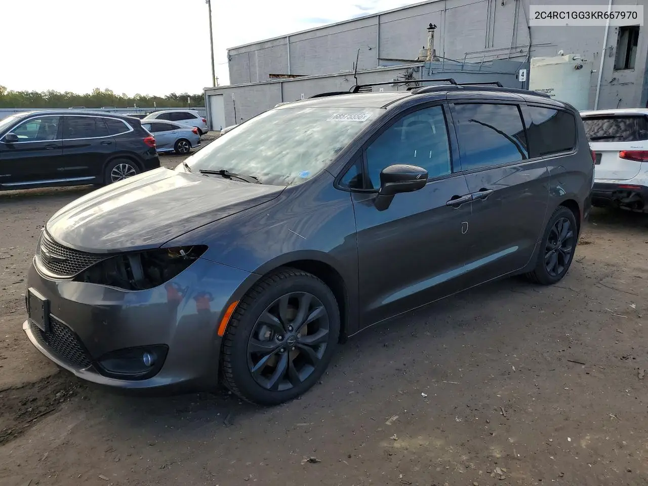 CHRYSLER PACIFICA 2019, VIN 2C4RC1GG3KR667970