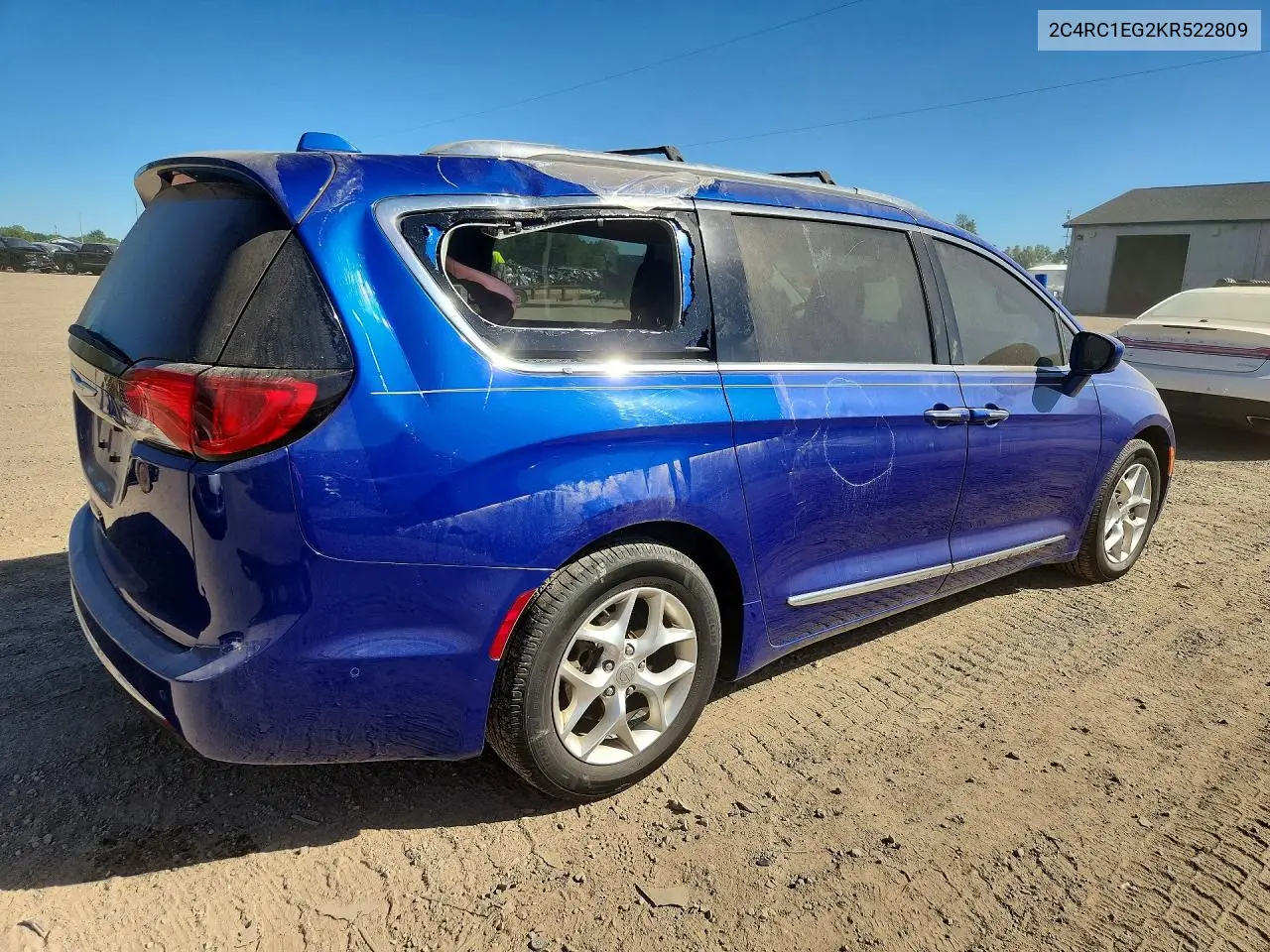 2019 CHRYSLER PACIFICA VIN 2C4RC1EG2KR522809 — фото 3