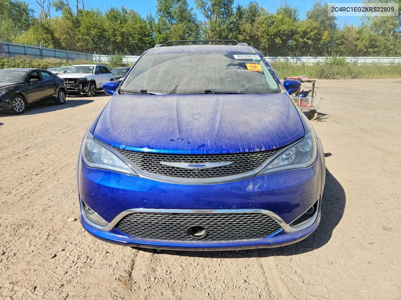 2019 CHRYSLER PACIFICA VIN 2C4RC1EG2KR522809 — фото 5