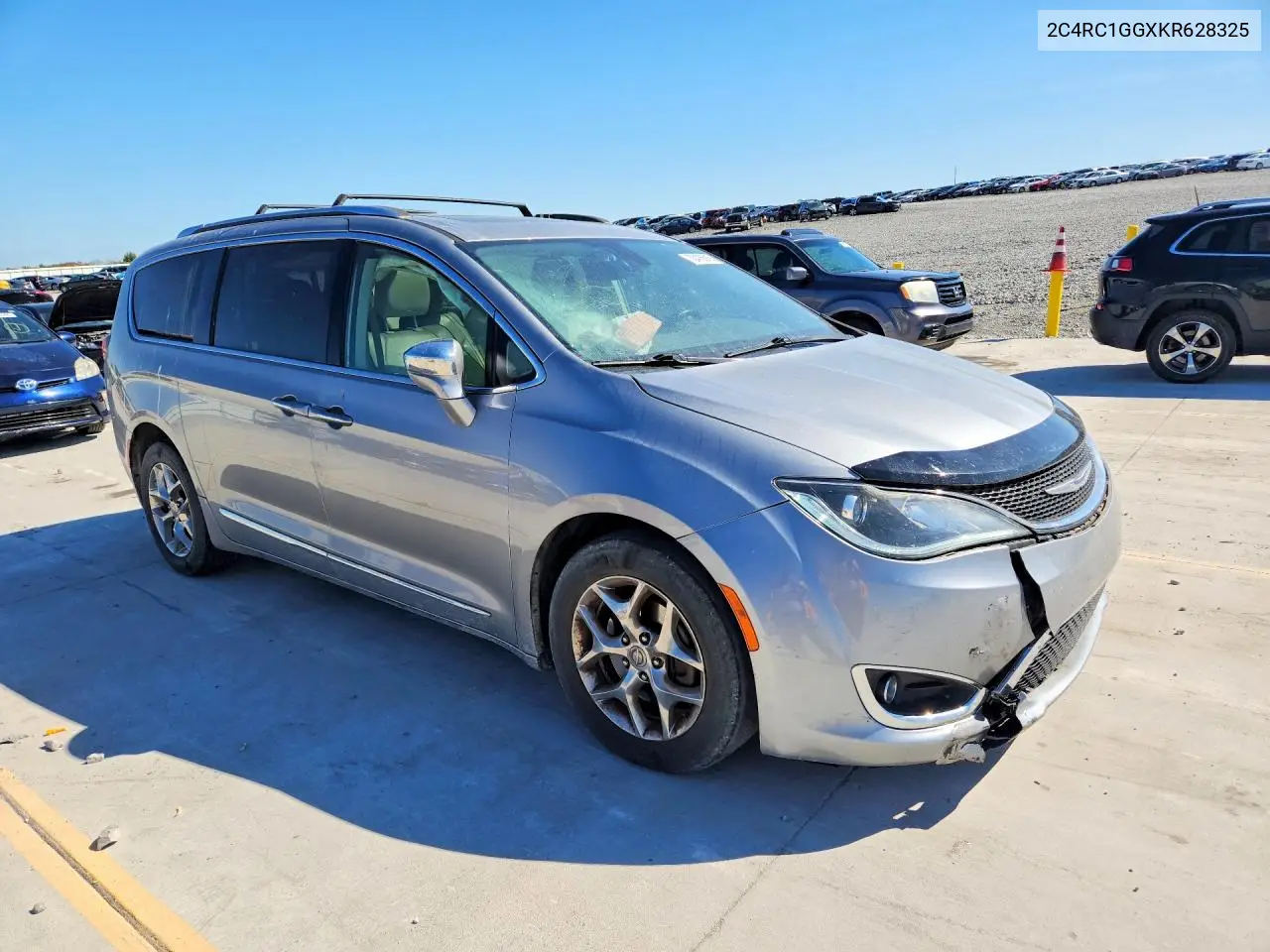 2019 CHRYSLER PACIFICA VIN 2C4RC1GGXKR628325 — фото 4