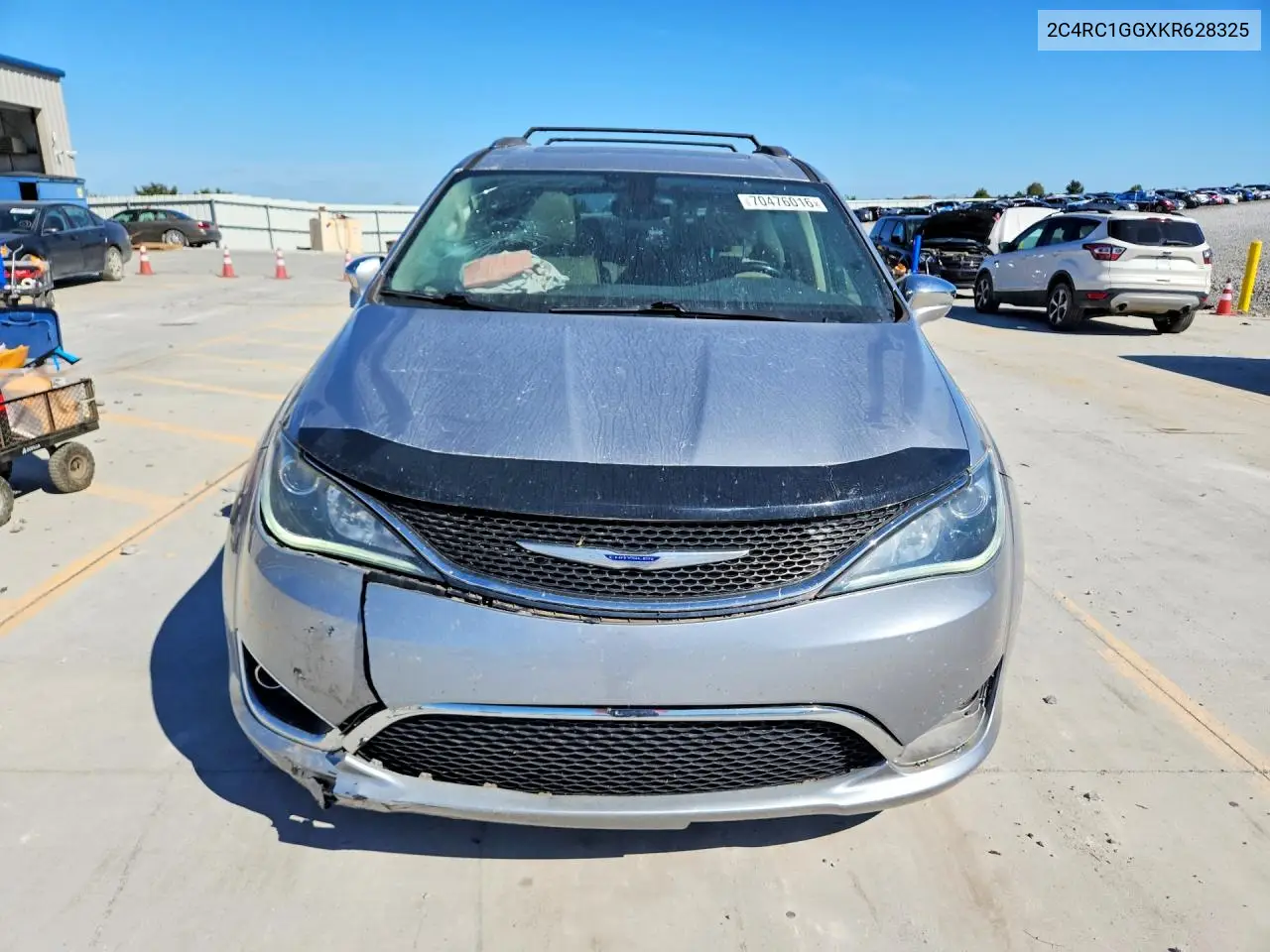 2019 CHRYSLER PACIFICA VIN 2C4RC1GGXKR628325 — фото 5