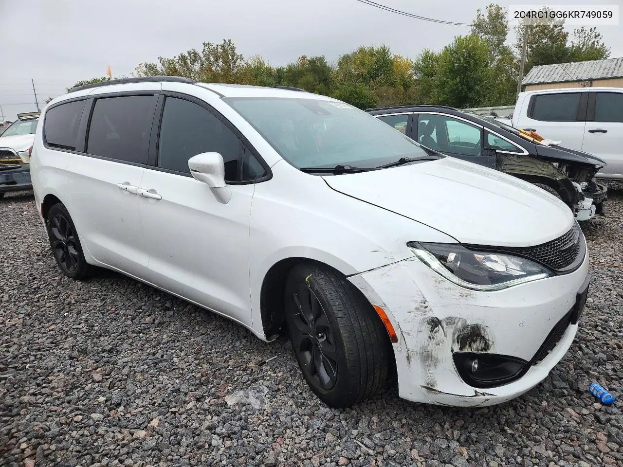 2019 CHRYSLER PACIFICA VIN 2C4RC1GG6KR749059 — фото 4