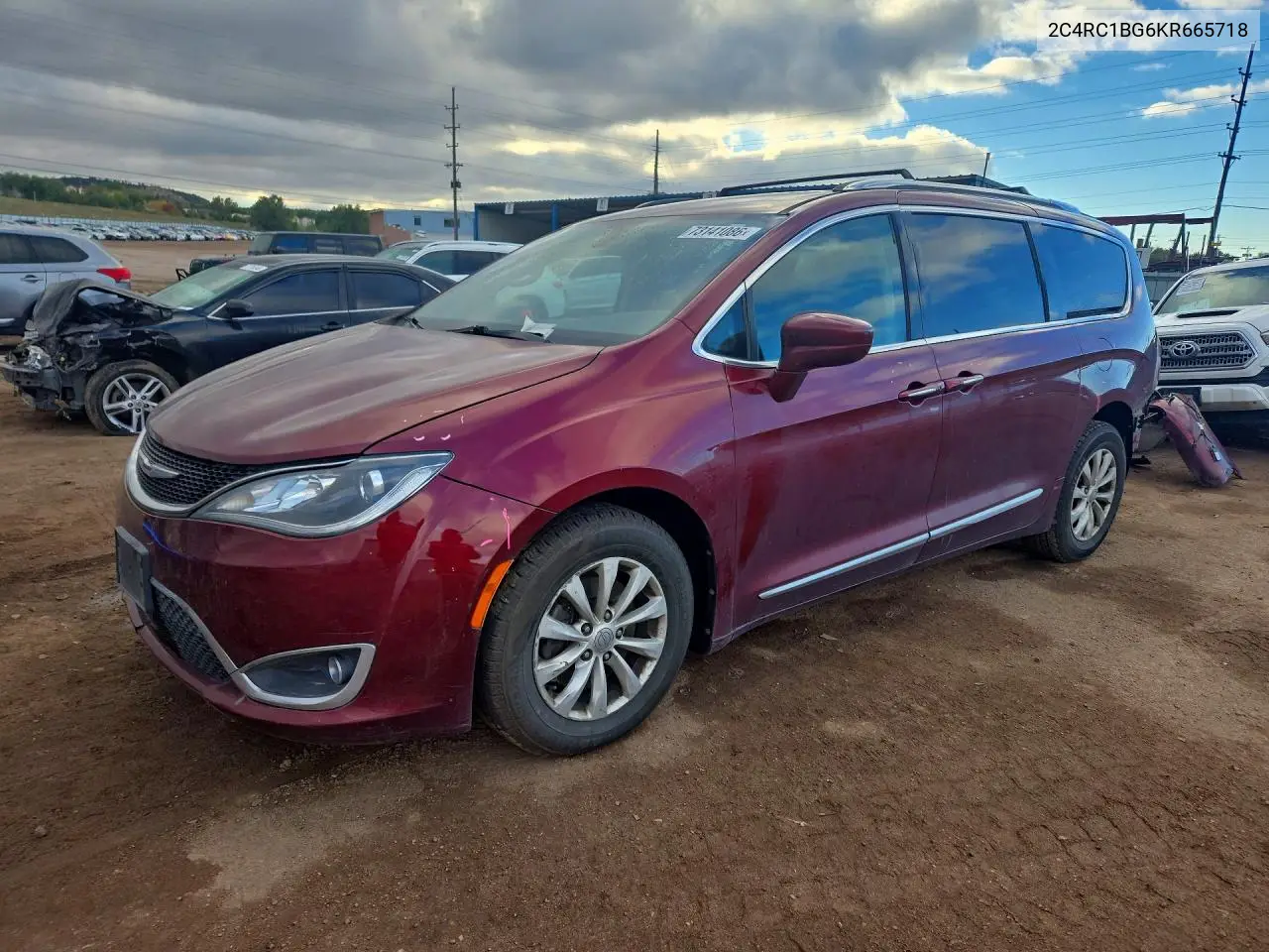 CHRYSLER PACIFICA 2019, VIN 2C4RC1BG6KR665718