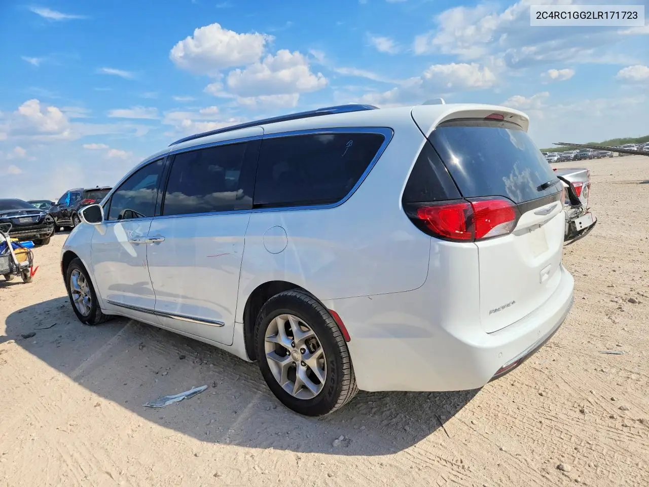 2020 CHRYSLER PACIFICA VIN 2C4RC1GG2LR171723 — фото 2