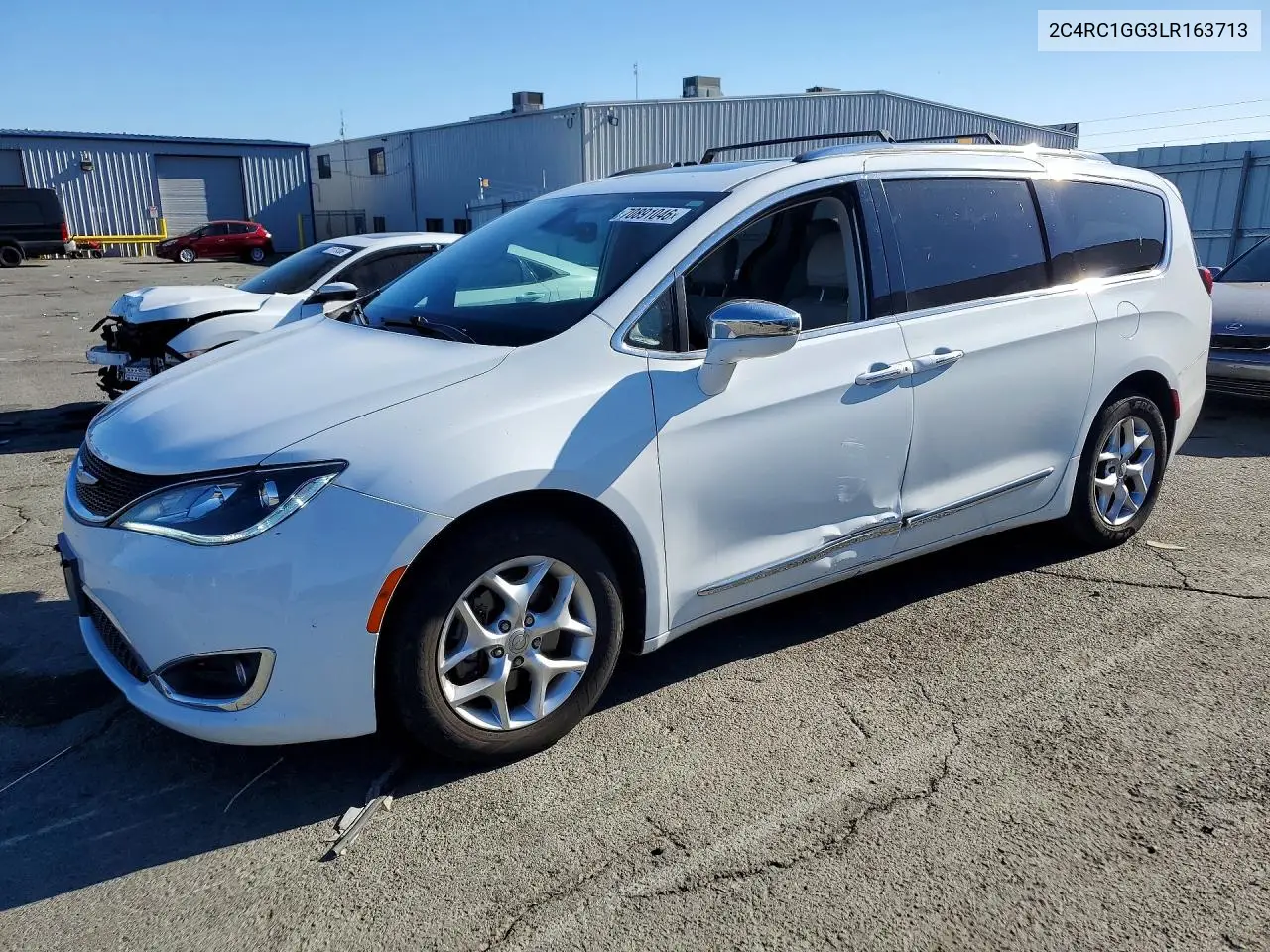 CHRYSLER PACIFICA 2020, VIN 2C4RC1GG3LR163713