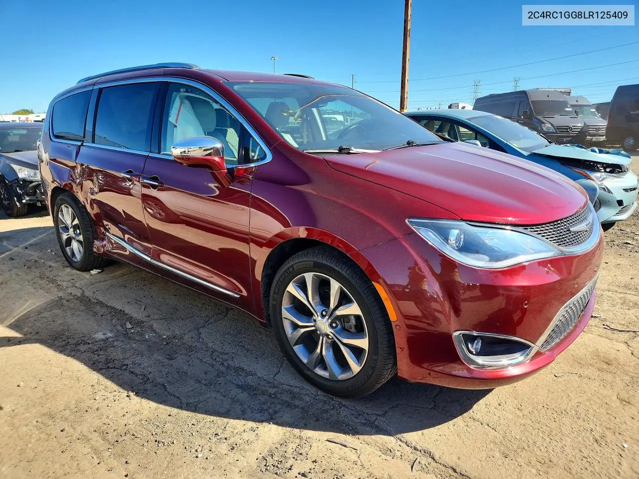 2020 CHRYSLER PACIFICA VIN 2C4RC1GG8LR125409 — фото 4
