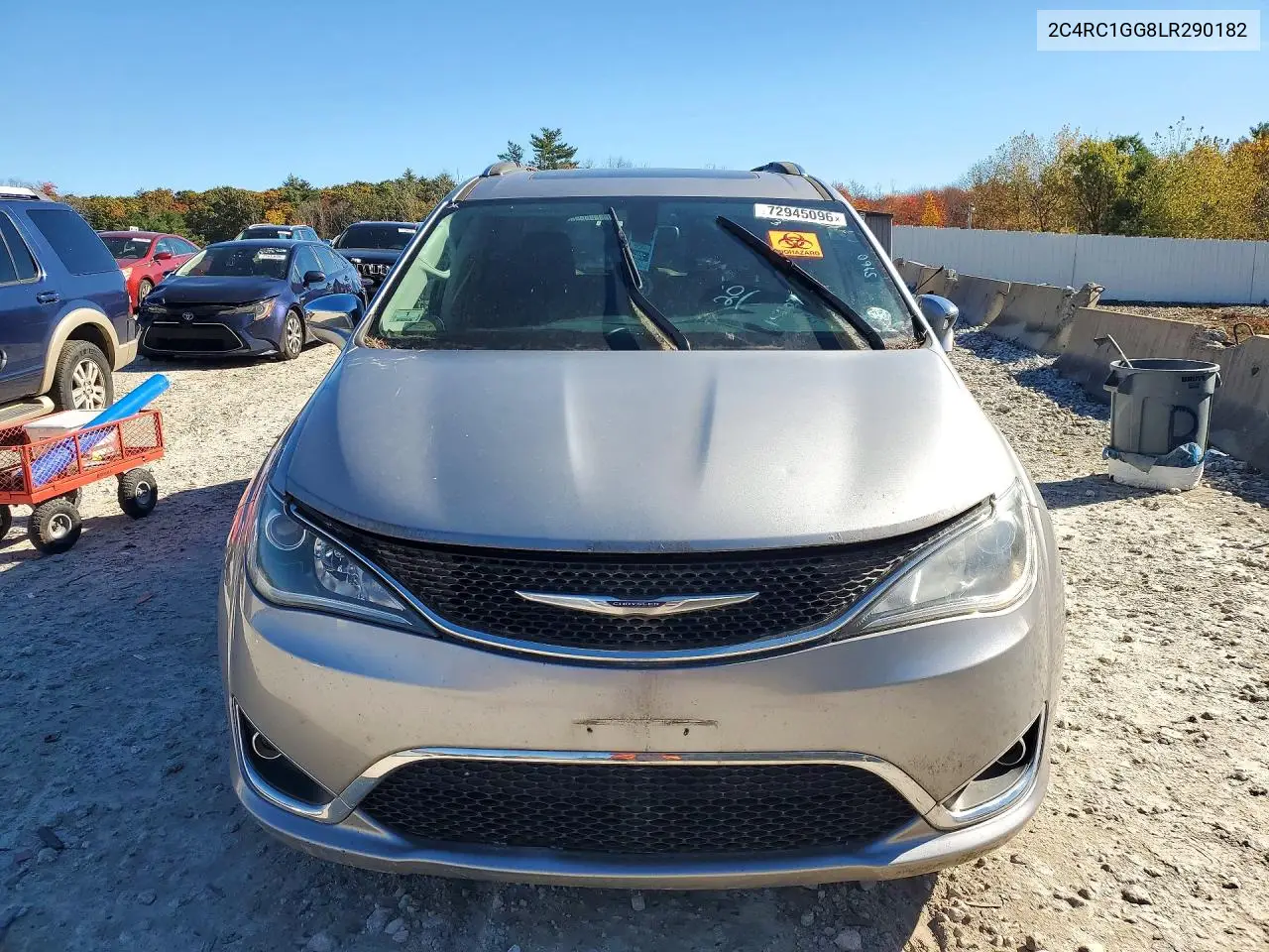 2020 CHRYSLER PACIFICA VIN 2C4RC1GG8LR290182 — фото 5