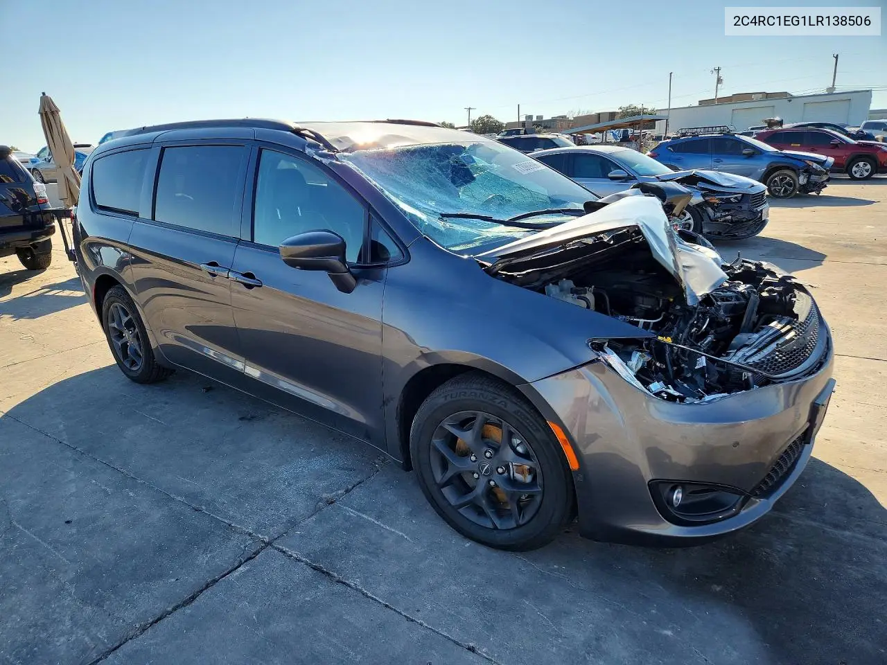 2020 CHRYSLER PACIFICA VIN 2C4RC1EG1LR138506 — фото 4