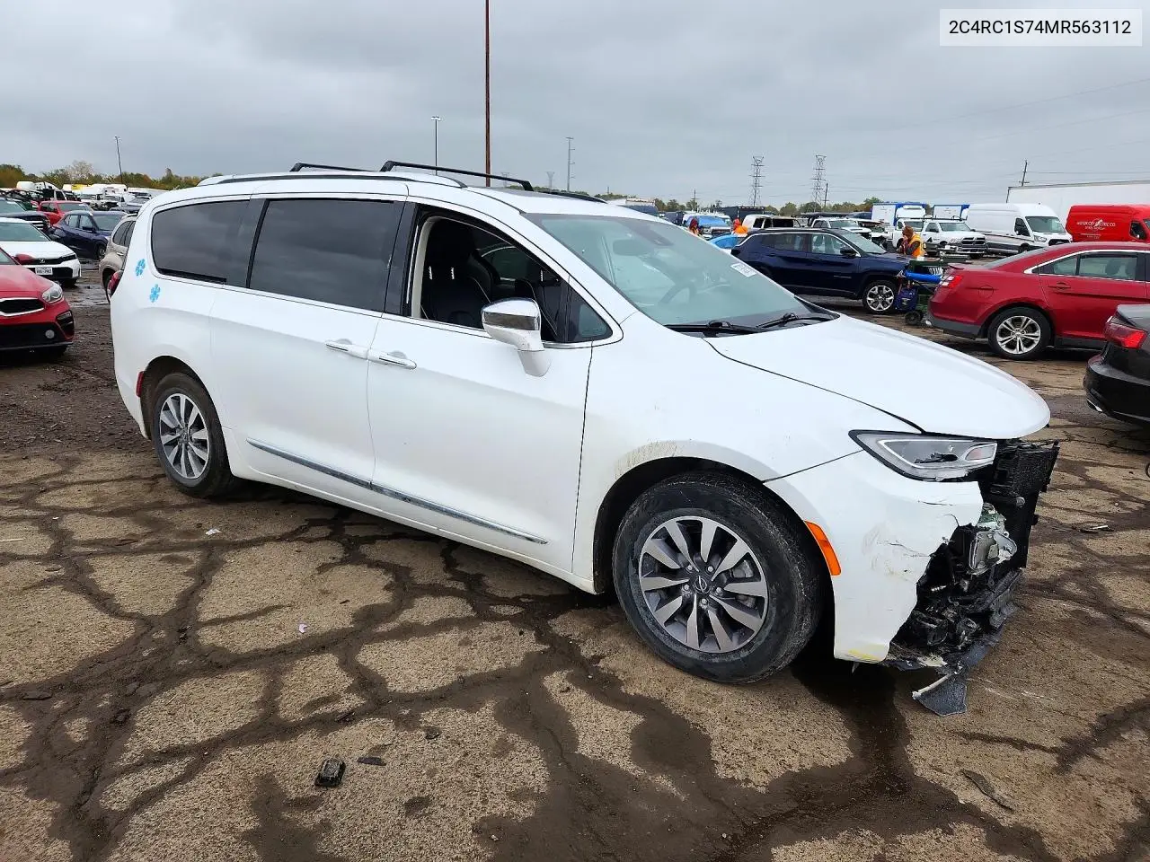 2021 CHRYSLER PACIFICA VIN 2C4RC1S74MR563112 — фото 4